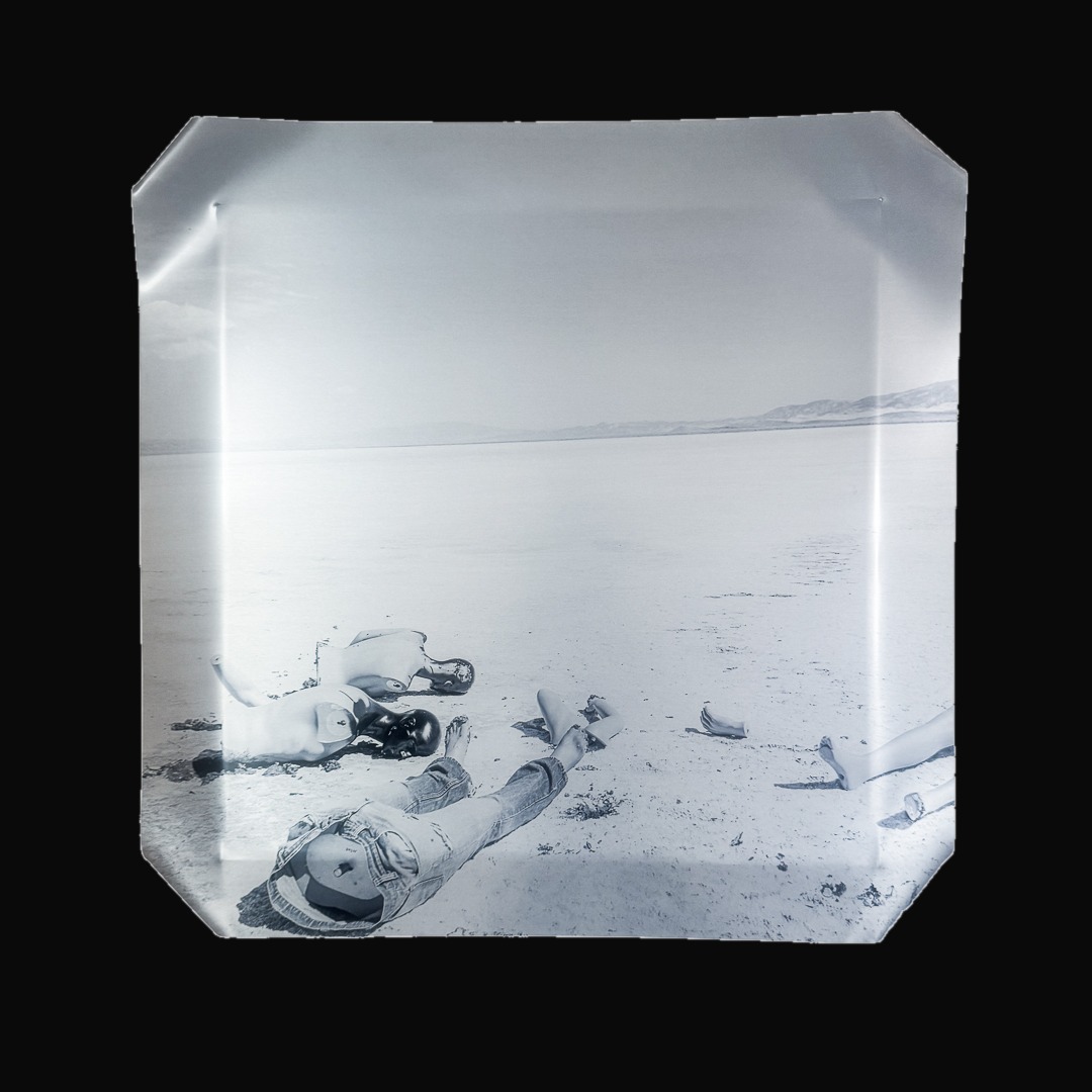 Salt Flat 2, dye sublimation on aluminum
